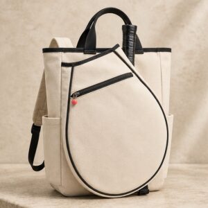 Canvas Racket Tote Backpack