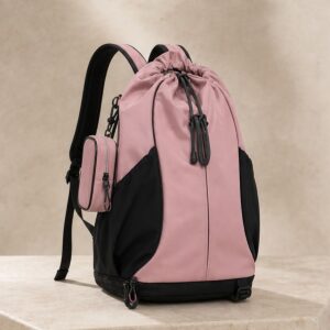 Drawstring Shoe Compartment Backpack